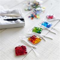 small decoration make at home glass fusing kit