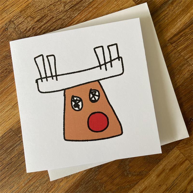 Rudolf Christmas card